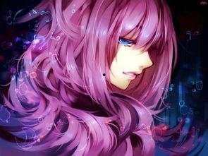 紫色动漫,梦幻色彩中的青春旋律